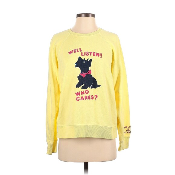 MARC JACOBS X MAGDA ARCHER "Well Listen! Who Cares?" Sweatshirt - S - Picture 1 of 2